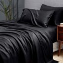 Black California King Ultra-Luxury 1800 Series Soft & Cooling Bamboo Blend Sheet Set
