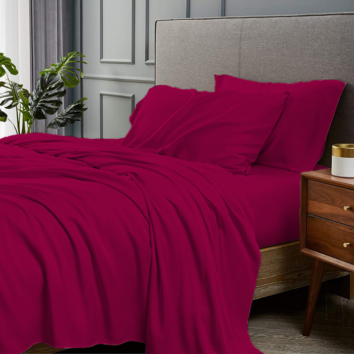 Ultra-Luxury 1800 Series Soft & Cooling Bamboo Blend Sheet Set