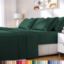  Hotel Luxury 2000 Series 6-Piece Rayon from Bamboo Cooling Bed Sheet Set