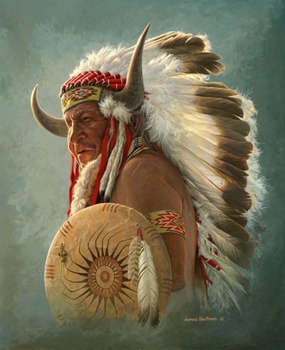 Native American Queen Blanket - Ultra Soft & Cozy ? Indian Portrait Edition