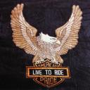 Queen Motorcycle Eagle Blanket - Plush Queen Size Throw