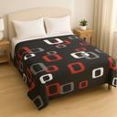  Black & Red Plush Queen Size Blanket ? Ultra Soft & Warm, Cool Boys Design