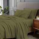 Sage California King Ultra-Luxury 1800 Series Soft & Cooling Bamboo Blend Sheet Set