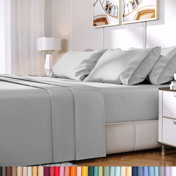Hotel Luxury 2000 Series 6-Piece Rayon from Bamboo Cooling Bed Sheet Set