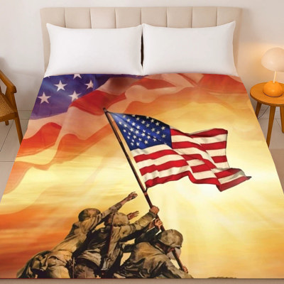 Cozy Queen Size USA Blanket - Plush & Extremely Soft Comfort