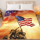  Cozy Queen Size USA Blanket - Plush & Extremely Soft Comfort