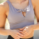  Bow Tie Front Sports Bra
