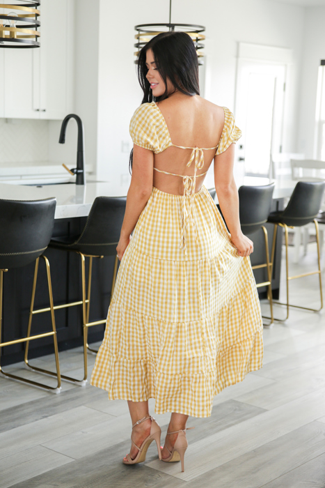 Somewhere To Go Gingham Dress