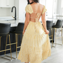  Somewhere To Go Gingham Dress