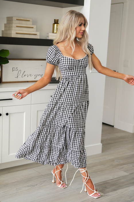 Somewhere To Go Gingham Dress
