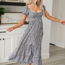  Somewhere To Go Gingham Dress