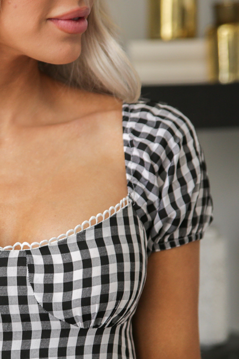 Somewhere To Go Gingham Dress