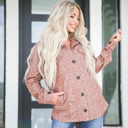  Melange Knit Shacket