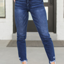  Rachel High Rise Slim Straight Jeans