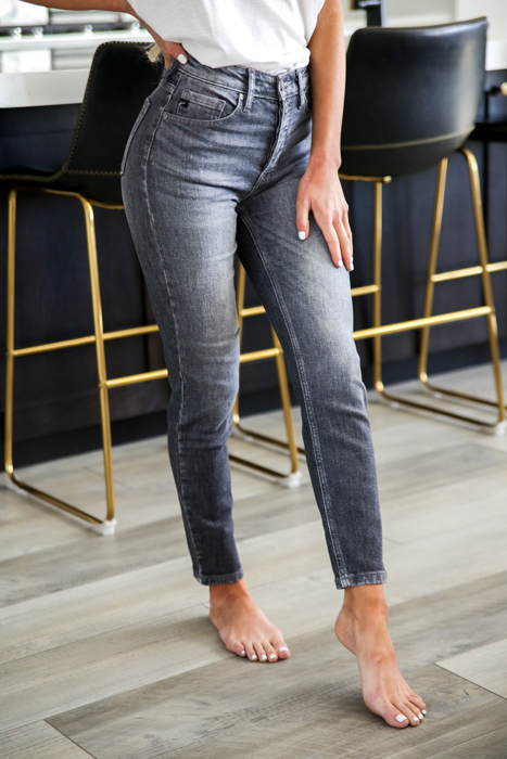 High Rise Cigarette Fit Jean