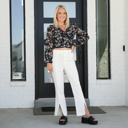  Colette Split Hem Trouser