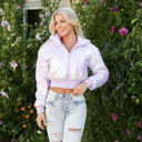  Iridescent Puffer Jacket