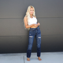  High Rise 90's Boyfriend Jeans