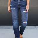  High Rise 90's Boyfriend Jeans