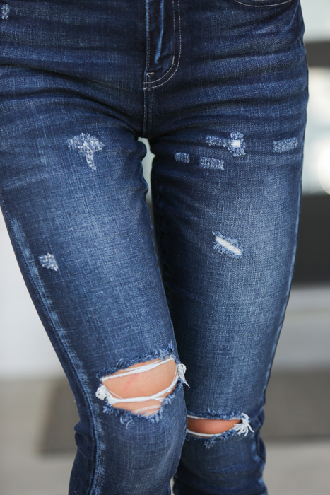 Gabriella High Rise Skinny Jeans