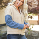 Small Meghan Contrast Coat