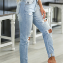Size 1 Canyon High Rise Mom Jeans
