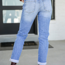 Size 15 Isa Mid Rise Slim Boyfriend Jeans