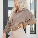Mocha Small Jack Zip Up