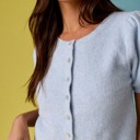  Mae Puff Sleeve Cardigan