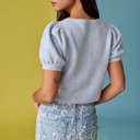  Mae Puff Sleeve Cardigan