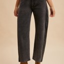  Annie Two Toned Barrel Jeans