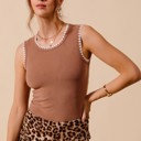  Lexi Embroidery Ribbed Tank