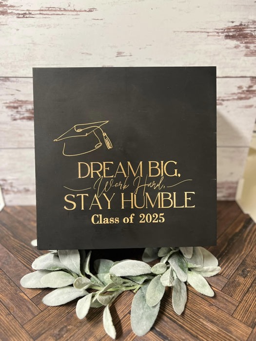 Engraved Graduation Keepsake Box – A Timeless Gift for Grads! ✨🎓