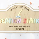  Personalized Kids Play Sign | Custom Pretend Play Shop Sign | Playroom Decor