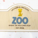 Personalized Kids Play Sign | Custom Pretend Play Shop Sign | Playroom Decor
