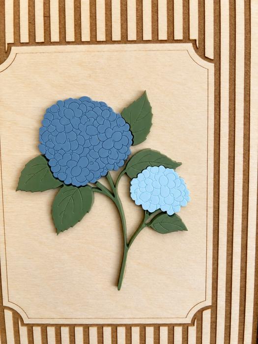 Preppy Hydrangea Petite Wall Art
