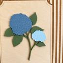Hydrangea Cluster Preppy Hydrangea Petite Wall Art