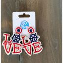  Love Nautical Seed Beaded Drop Earrings