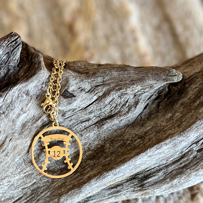 Personalized Laser Engraved Baseball/ Softball Necklace - Personalized Gifts