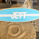  Handcrafted Personalized Surfboard Sign 