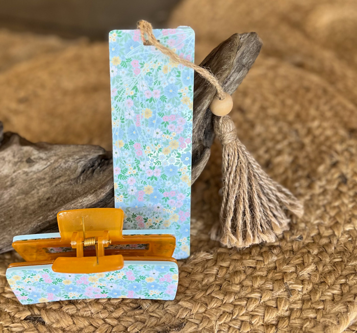 Personalized Acrylic Custom Bookmark| Patterned Acrylic Gift