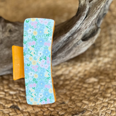 Customized Patterned Acrylic Hair Claw Clips - Perfect for Mother's Day and beyond