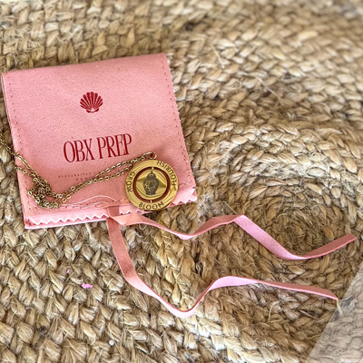 Engraved Coastal Necklace | Stainless Steel Pendant | Outer Banks Inspired Jewelry | Handmade in North Carolina