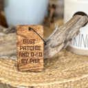  Handmade Best Dad by Par Custom Personalized Golf Bag Tee Organizer Clip