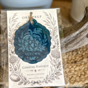Acrylic Chinoiserie Pumpkin Coastal Harvest Engraved Ornaments | Blue & White Acrylic or Baltic Birch