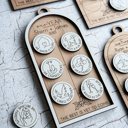  Our Story Personalized Milestone Ornament