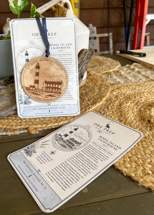 Outer Banks Heritage Engraved Christmas Ornament | OBX Landmark Collection