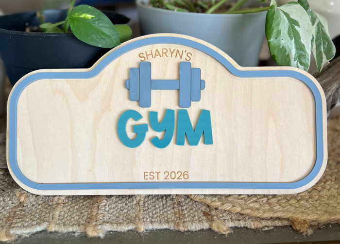 Personalized Kids Play Sign | Custom Pretend Play Shop Sign | Playroom Decor