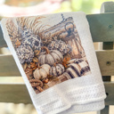  Coastal Harvest Waffle-Weave Tea Towel