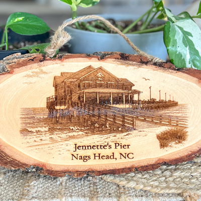 OBX Prep Heritage Collection™ Engraved Live Edge Wood Wall Art